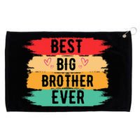 Best Big Brother Ever Older Sibling Nager Grommeted Golf Towel