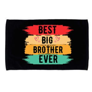 Best Big Brother Ever Older Sibling Nager Microfiber Hand Towel