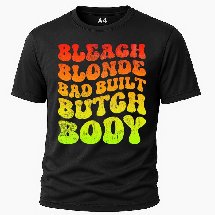 Bleach Blonde Bad Built Butch Body Cooling Performance Crew T-Shirt