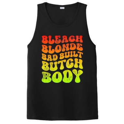 Bleach Blonde Bad Built Butch Body PosiCharge Competitor Tank