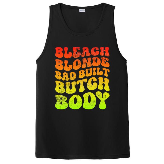 Bleach Blonde Bad Built Butch Body PosiCharge Competitor Tank