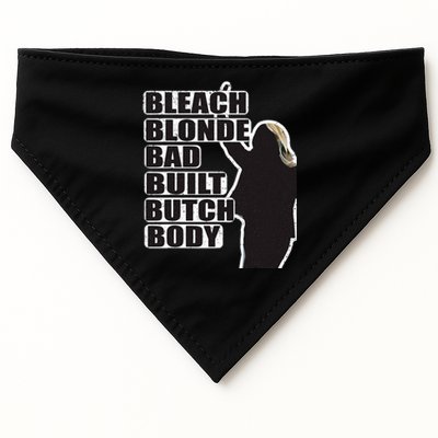 Bleach Blonde Bad Built Butch Body USA-Made Doggie Bandana