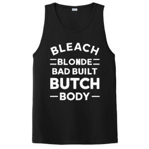 Bleach Blonde Bad Built Butch Body PosiCharge Competitor Tank