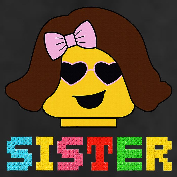 Building Bricks Blocks Sister Master Builder Family Matching Cool Comfort Performance Bucket Hat