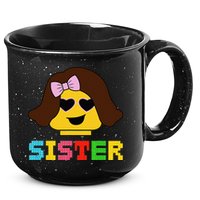 Building Bricks Blocks Sister Master Builder Family Matching 15oz Campfire Ceramic Mug