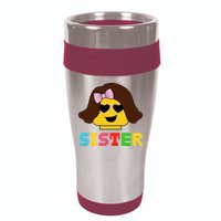 Building Bricks Blocks Sister Master Builder Family Matching 16oz Travel Tumbler