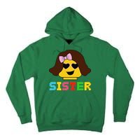 Building Bricks Blocks Sister Master Builder Family Matching Tall Hoodie