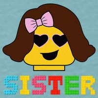 Building Bricks Blocks Sister Master Builder Family Matching Sueded Cloud Jersey T-Shirt