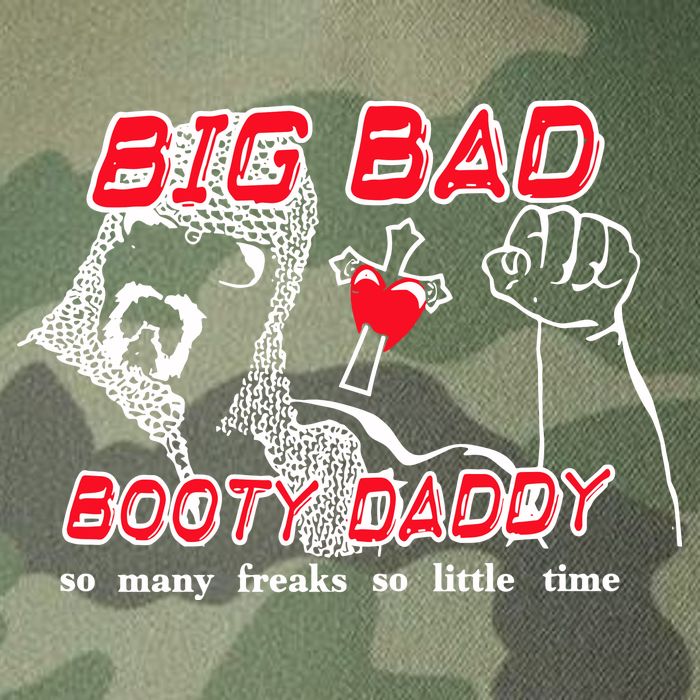 Big Bad Booty Daddy So Many Freaks So Little Time Legacy Tie Dye Trucker Hat