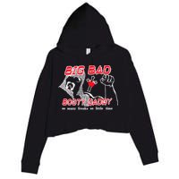 Big Bad Booty Daddy So Many Freaks So Little Time Crop Fleece Hoodie