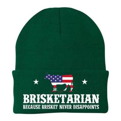 Brisketarian Because Brisket Never Disappoints BBQ Lover Knit Cap Winter Beanie