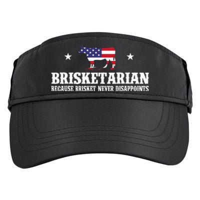 Brisketarian Because Brisket Never Disappoints BBQ Lover Adult Drive Performance Visor