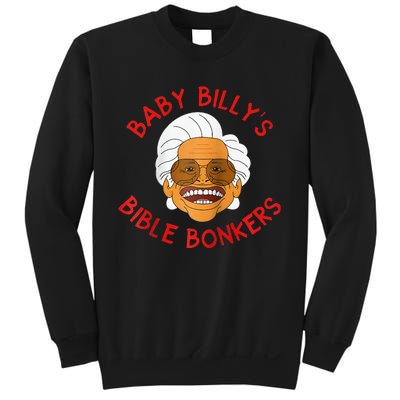 Baby Billys Bible Bonker Raglan Baseball Sweatshirt