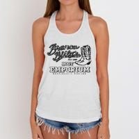 Bronco BillyS Boot Emporium Finland Women's Knotted Racerback Tank