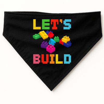 Block Brick Building LetS Build Master Builder Toys Kids USA-Made Doggie Bandana