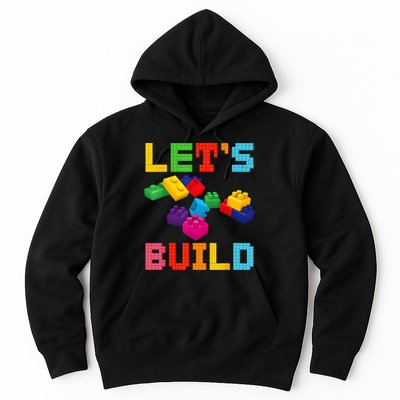 Block Brick Building LetS Build Master Builder Toys Kids Hoodie
