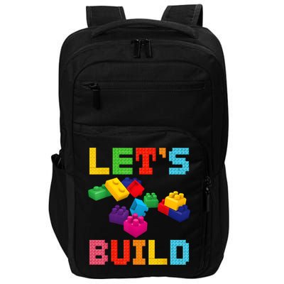 Block Brick Building LetS Build Master Builder Toys Kids Impact Tech Backpack
