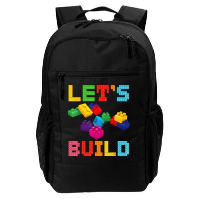 Block Brick Building LetS Build Master Builder Toys Kids Backpack