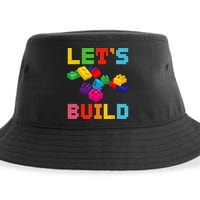 Block Brick Building LetS Build Master Builder Toys Kids Sustainable Bucket Hat