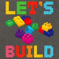 Block Brick Building LetS Build Master Builder Toys Kids Cotton Canvas Backpack