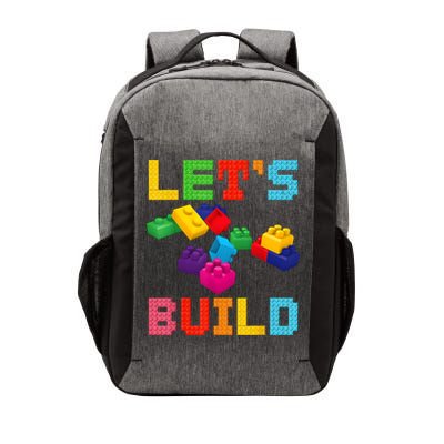 Block Brick Building LetS Build Master Builder Toys Kids Vector Backpack