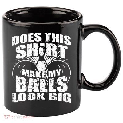 Bowling Ball 11oz C Handle Ceramic Mug