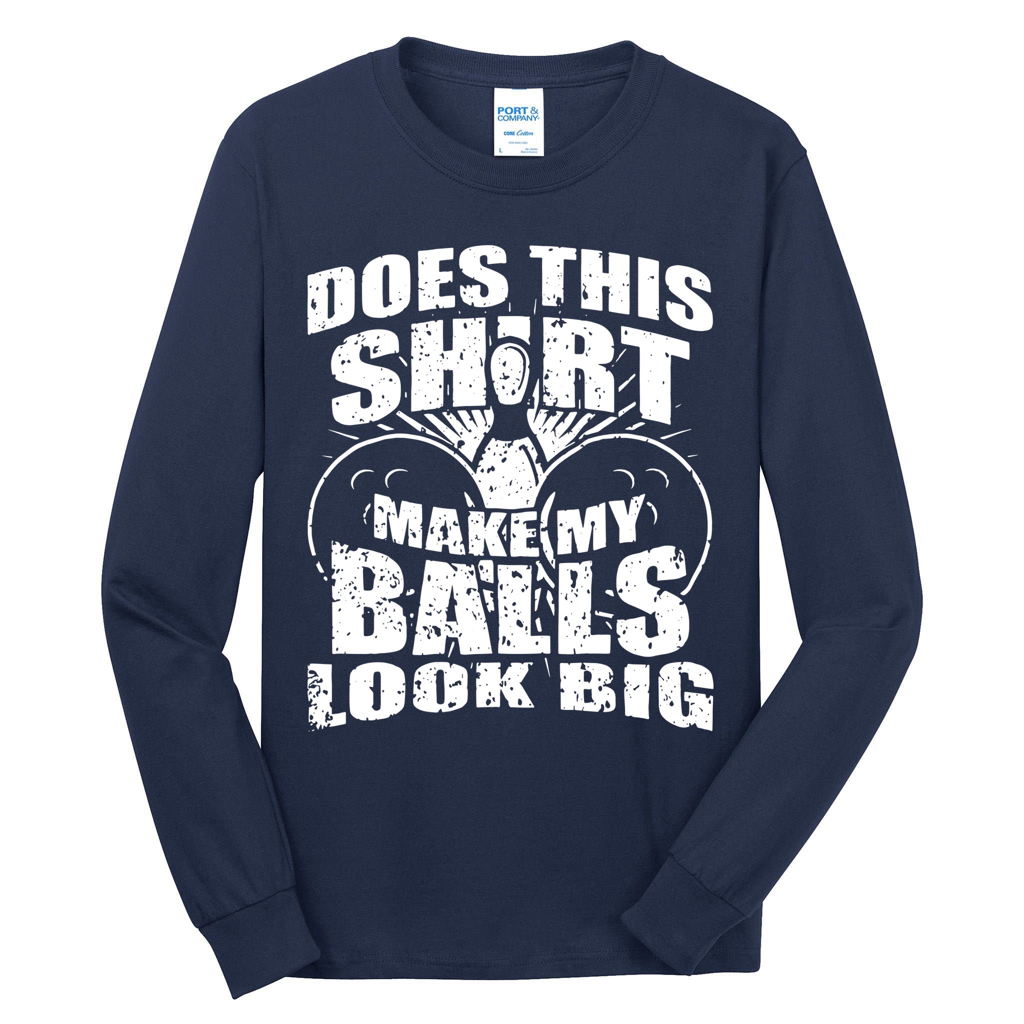 Bowling Ball Tall Long Sleeve T-Shirt