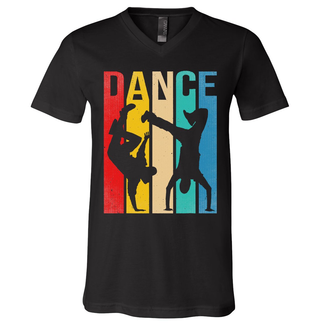 Breakdancing B Boy Dance Breakdance Dancer Gift V-Neck T-Shirt