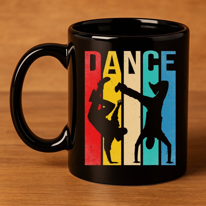 Breakdancing B Boy Dance Breakdance Dancer Gift 11oz C Handle Ceramic Mug