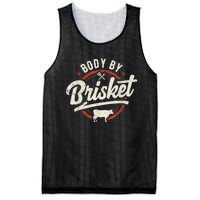 Body By Brisket Backyard Cookout BBQ Grill Mesh Reversible Basketball Jersey Tank