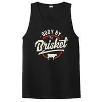 Body By Brisket Backyard Cookout BBQ Grill PosiCharge Competitor Tank