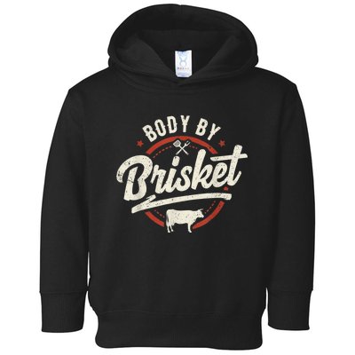 Body By Brisket Backyard Cookout BBQ Grill Toddler Hoodie