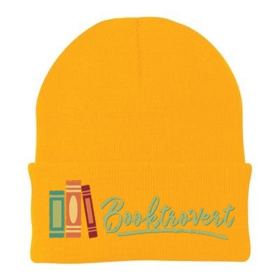 Booktrovert Bookworm Book Lover Introvert Trending Knit Cap Winter Beanie