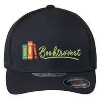 Booktrovert Bookworm Book Lover Introvert Trending Flexfit Unipanel Trucker Cap