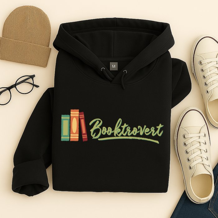Booktrovert Bookworm Book Lover Introvert Trending Hoodie