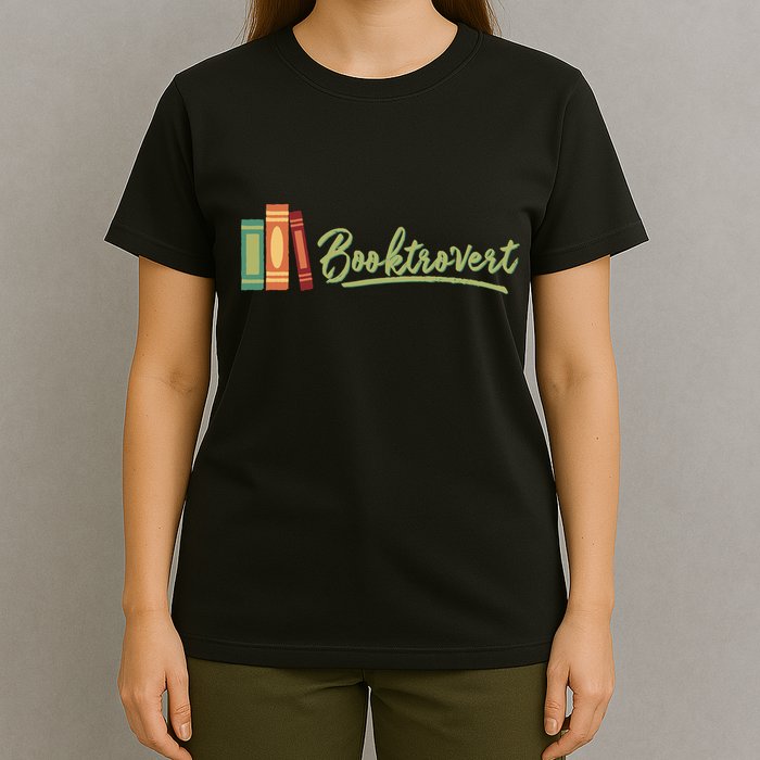 Booktrovert Bookworm Book Lover Introvert Trending T-Shirt