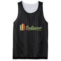 Booktrovert Bookworm Book Lover Introvert Trending Mesh Reversible Basketball Jersey Tank