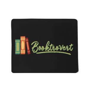 Booktrovert Bookworm Book Lover Introvert Trending Mousepad