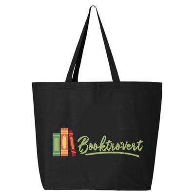 Booktrovert Bookworm Book Lover Introvert Trending 25L Jumbo Tote