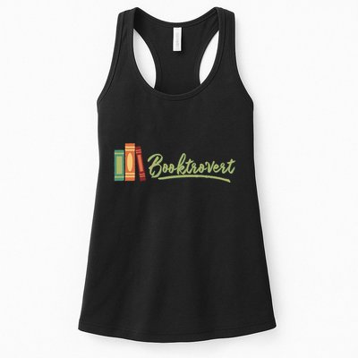 Booktrovert Bookworm Book Lover Introvert Trending Womens Tank Top