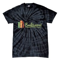 Booktrovert Bookworm Book Lover Introvert Trending Tie-Dye T-Shirt