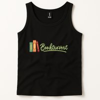 Booktrovert Bookworm Book Lover Introvert Trending Tank Top