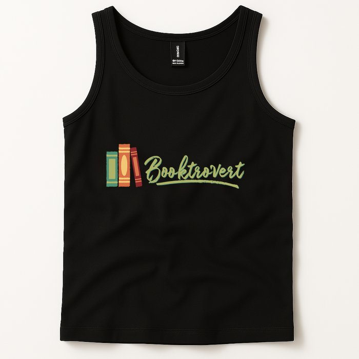 Booktrovert Bookworm Book Lover Introvert Trending Tank Top