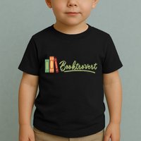 Booktrovert Bookworm Book Lover Introvert Trending Toddler T-Shirt