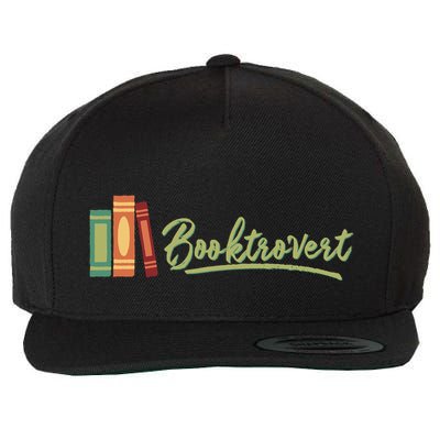 Booktrovert Bookworm Book Lover Introvert Trending Wool Snapback Cap