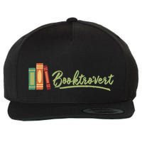 Booktrovert Bookworm Book Lover Introvert Trending Wool Snapback Cap