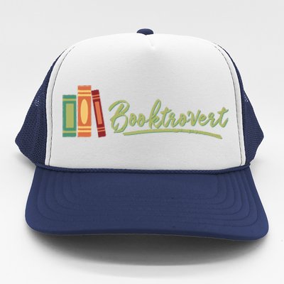 Booktrovert Bookworm Book Lover Introvert Trending Trucker Hat