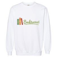 Booktrovert Bookworm Book Lover Introvert Trending Garment-Dyed Sweatshirt