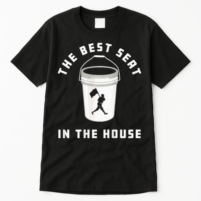 Baseball Bucket Baseball Lovers The Best Seat In The House Tall T-Shirt