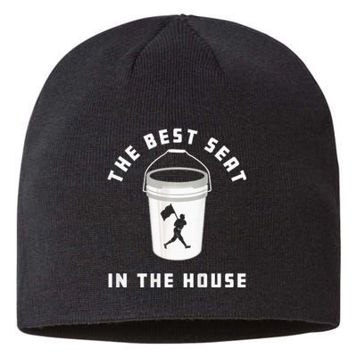 Baseball Bucket Baseball Lovers The Best Seat In The House Sustainable Beanie